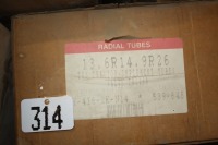 2-radial tractor- implement tubes 13.6 R14.9 R26