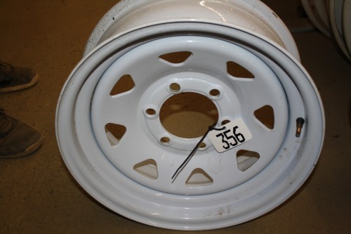 1-16" 6 hole high speed trailer rim