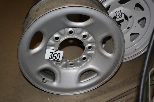 1-16" 8 hole high speed trailer rim