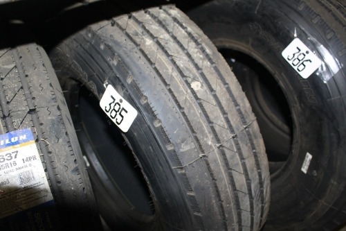 1-ST 235/ 85/ R16 14 ply trailer tires(Please note an additional charge of $3.75 for Tire Levy)