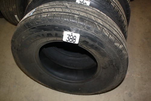 1-ST 235/ 80/ R16 10 ply trailer tires(Please note an additional charge of $3.75 for Tire Levy)