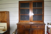 2 piece solid wood cabinet