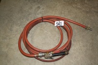 Air hose w/hand control inflator