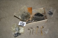 various tire stems, stem nuts, tubless stems, OTR stem, rim fillers