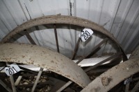 37" steel wagon wheel
