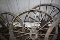 38" steel wagon wheel