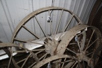 37" steel wagon wheel