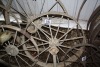 31" steel wagon wheel