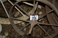 20" steel wagon wheel
