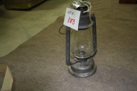 Beacon coal oil lantern w/glass