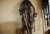 Wood hames, harness pieces - 2