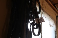 Assorted leather reins