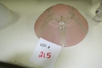 pink lamp shade