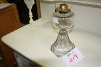 unmarked coal oil lantern