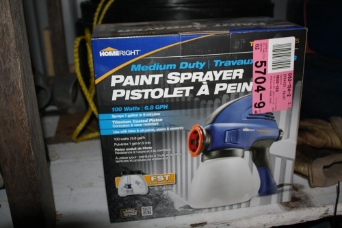 Electric paint sprayer