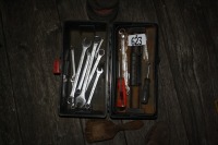 Tool box w/ misc. Wrenches