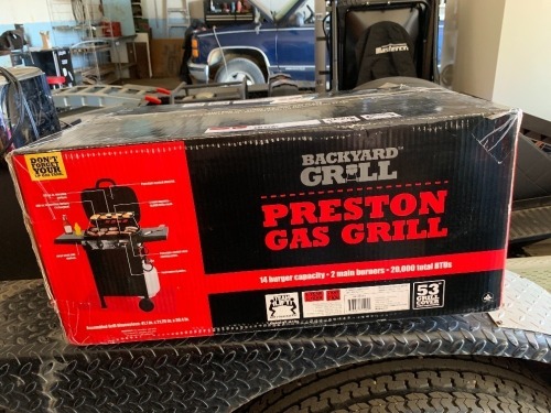 Preston 20,000 BTU BBQ (new)
