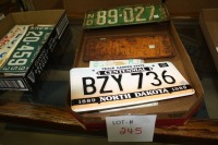 qty of misc. License plates (see description)