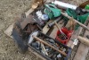 NEW & USED CULTIVATOR SHOVELS,GREASE,GREASE GUN, SLEDGE HAMMER,PIPE FITTINGS,MISC BOLTS & WASHERS - 2