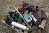 NEW & USED CULTIVATOR SHOVELS,GREASE,GREASE GUN, SLEDGE HAMMER,PIPE FITTINGS,MISC BOLTS & WASHERS - 3