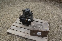 KOHLER MAGNUM 18 AUGER MOTOR (NEEDS COIL), STEEL STORAGE BOX