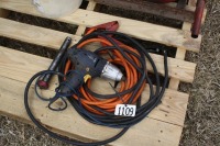 ELECTRIC IMPACT HEAVY DUTY JUMPER CABLES & DRAW PIN