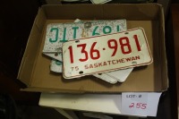 qty of misc. License plates (see description)