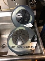 2 Toilet Paper Dispensors