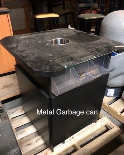 Metal Garbage Can