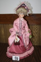 T59 - Limited edition Gibson Girl porcelain doll