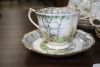 T82 - Royal Albert silver Birch 10 cups & saucers - 2