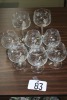 T83 - Rose etched glassware