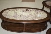 T127-Marble Coffee table & 2 end tables