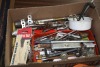 T156-fencing pliers, Allen wrenches, peg board hangers,misc shop supplies - 3