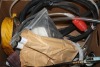 T158-booster cables, grease gun, belts, misc shop supplies - 2