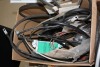 T158-booster cables, grease gun, belts, misc shop supplies - 4