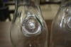 T196-2 one litre glass milk bottles - 2