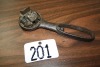 T201-adjustable ratcheting antique wrench