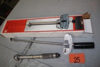 KD TORQUE WRENCH 1/4" & 2 - 1/2" TORQUE WRENCHES