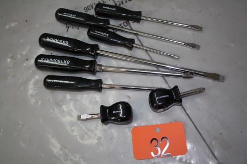 METRIC SCREWDRIVER SET