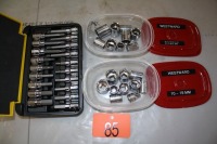 ALLEN SOCKETS METRIC & SAE, WESTWARD 10MM - 19MM SOCKETS