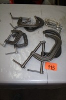 C- CLAMPS 2 X 2 1/2", 2 X 3", 2 4", 2 X 6"