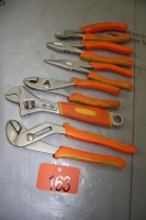 MASTERCRAFT CHANNEL LOCKS, CRESCENT, PLIERS, SIDE CUTTERS