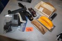 SANDING BLOCKS & PADS, WOOD RASPS & PLANES