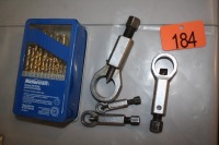 NUT BREAKERS, SET OF SAE DRILL BITS