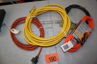 EXTENSION CORDS - 10', 15',16', 25'