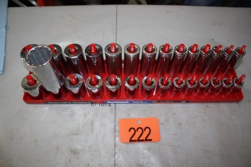 1/2" DRIVE SOCKETS - 3/8" - 1 1/4"