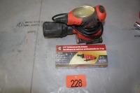 BLACK & DECKER SANDER, NEW 1/4" DIE GRINDER