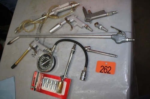 BLOW GUNS, AIR CHUCKS, COMPRESSION TESTER