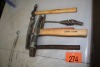 ASSORTMENT OF CHIPPING HAMMERS